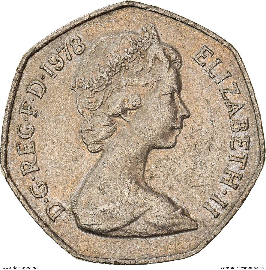 Monnaie, Grande-Bretagne, 50 New Pence, 1978 - 50 Pence