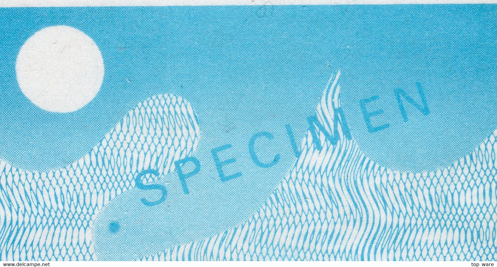 France Frankreich LSA Prototype 1984 De Logitecnica / 1x Specimen / 1x Valeur 0,10 + Brochure Avec Une Photo Du Machine - 1985 « Carrier » Paper