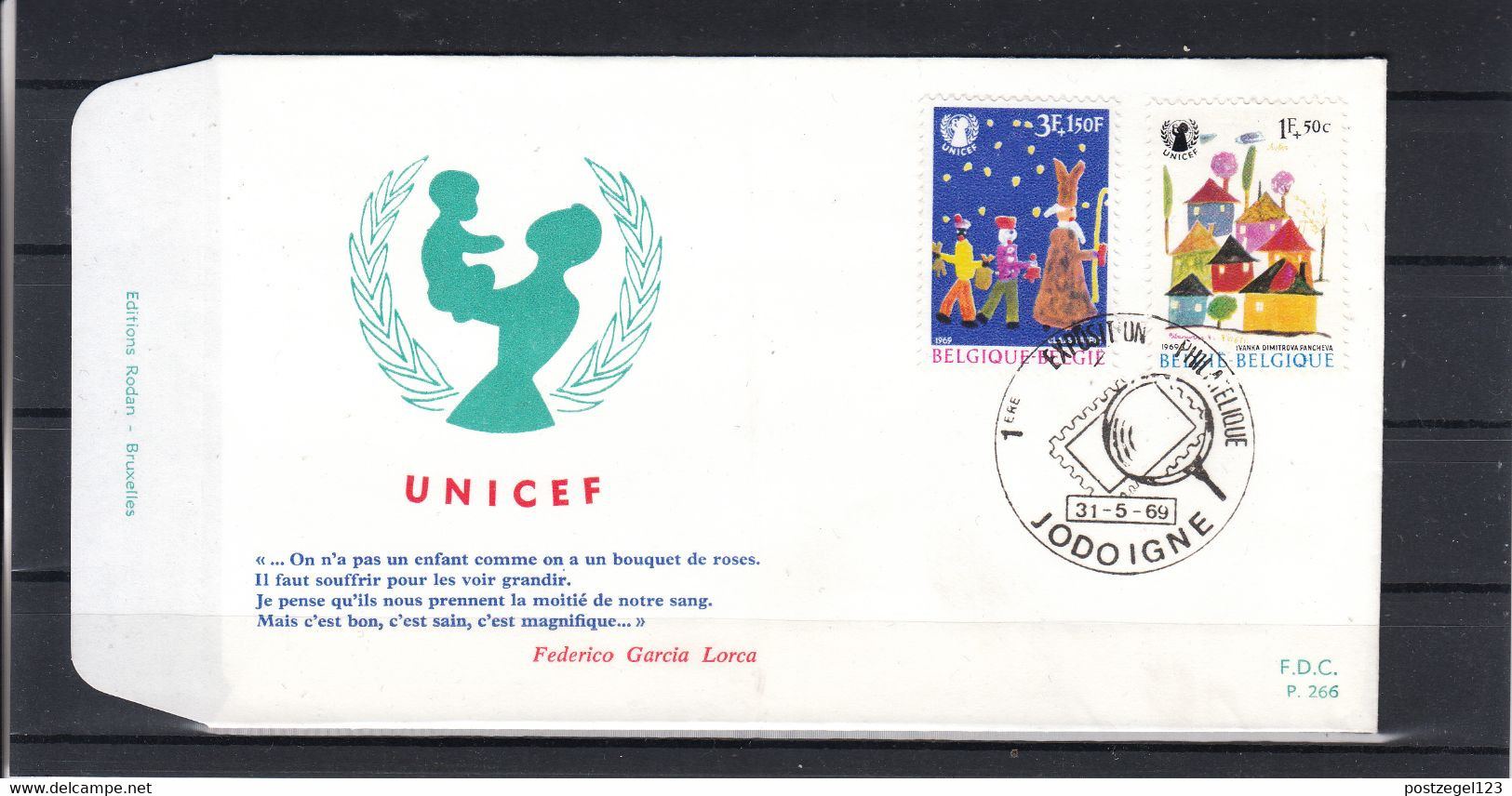 België / FDC - UNICEF