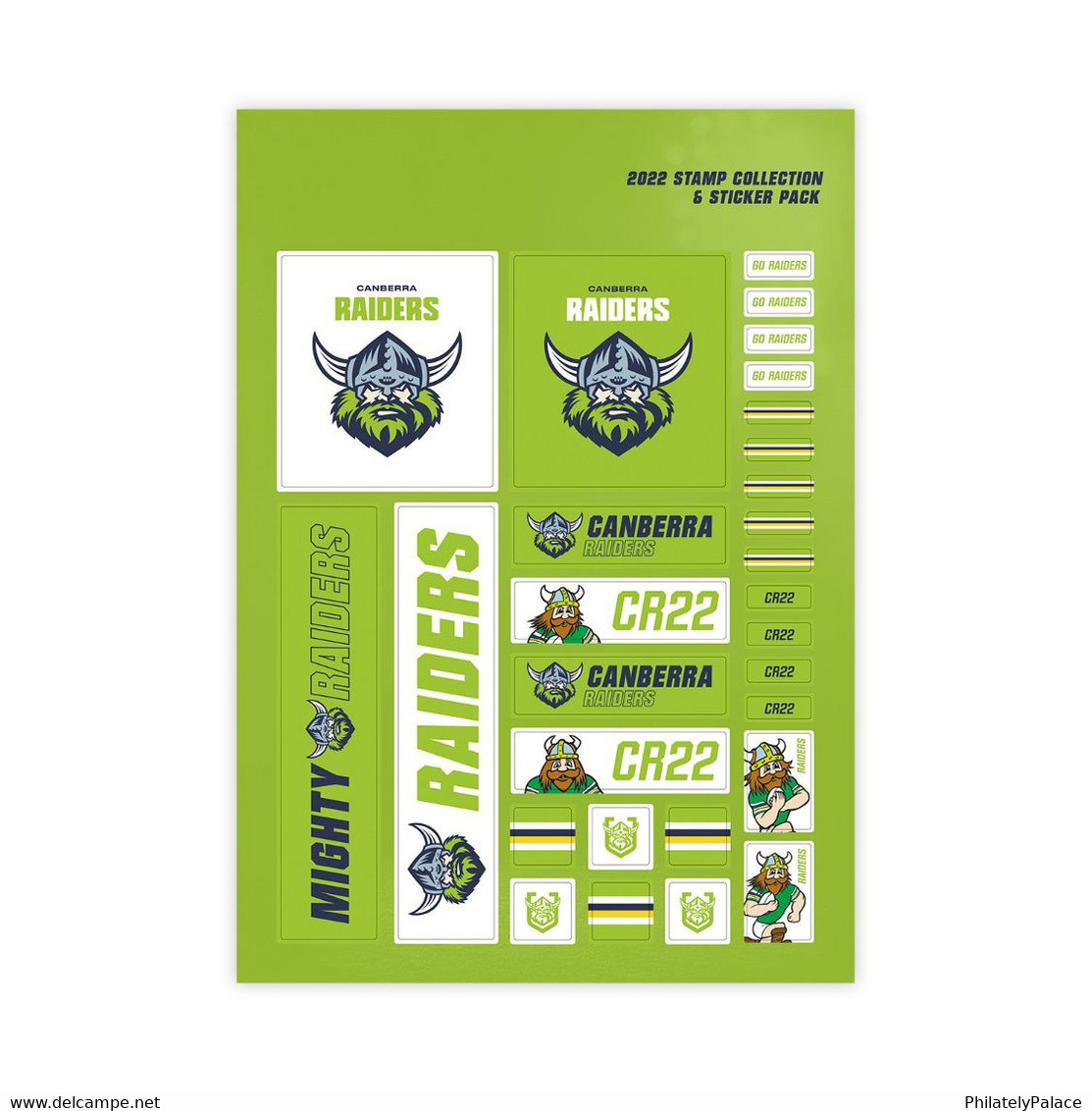 AUSTRALIA 2022 NRL Canberra Raiders Stamp Pack MNH(**) Only 1 Set - Ungebraucht