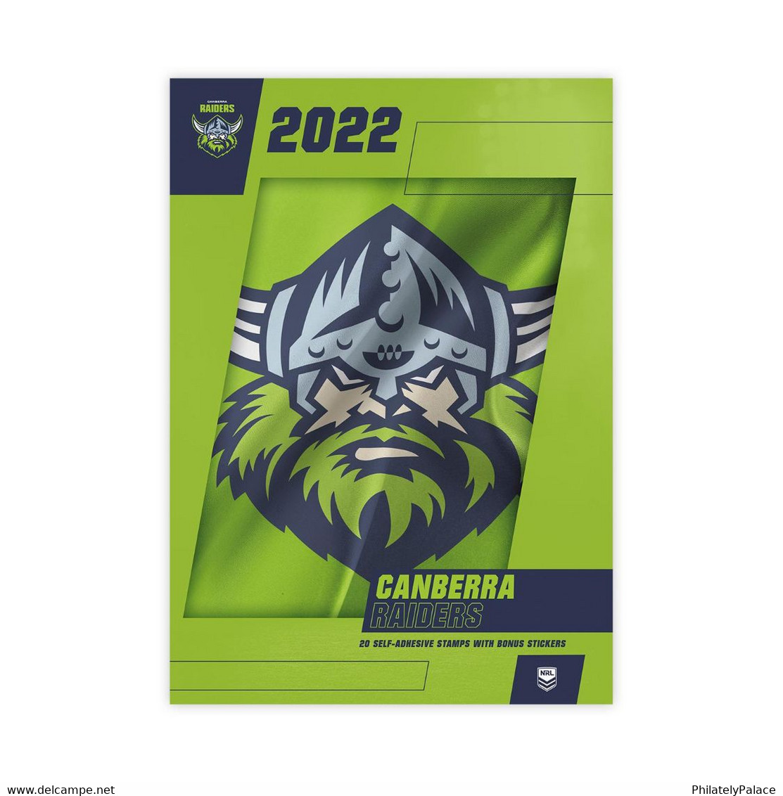 AUSTRALIA 2022 NRL Canberra Raiders Stamp Pack MNH(**) Only 1 Set - Ungebraucht