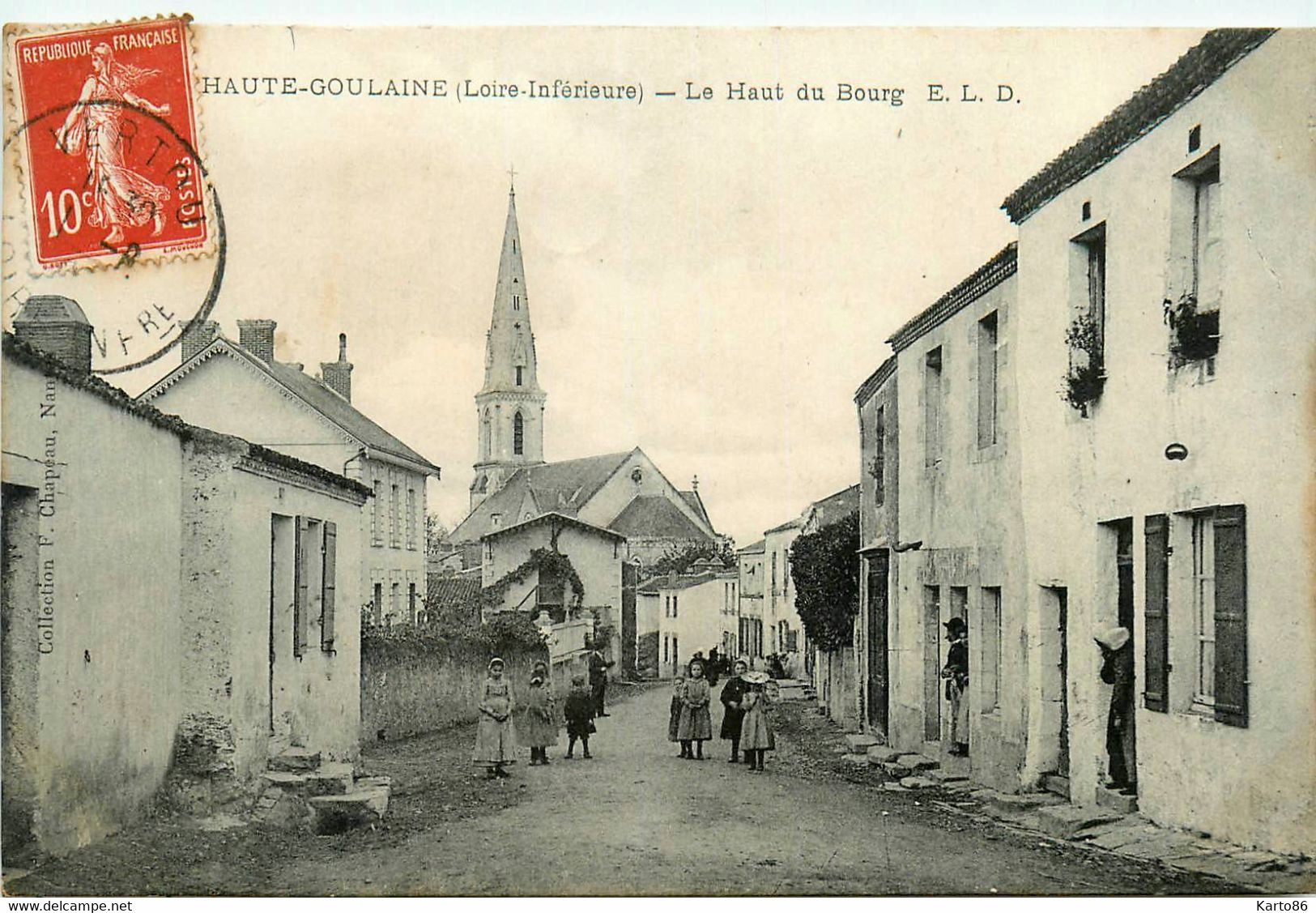 Haute Goulaine * Rue Du Haut Du Bourg * Villageois - Haute-Goulaine