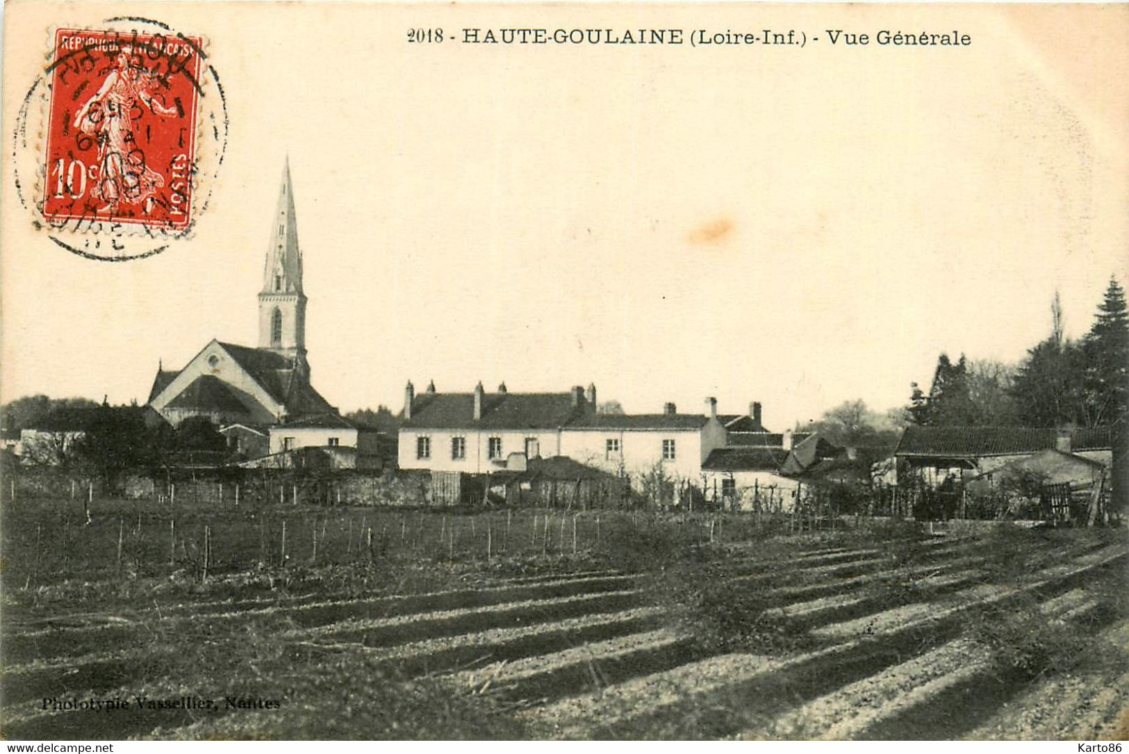 Haute Goulaine * Vue Générale Et Panorama Du Village - Haute-Goulaine