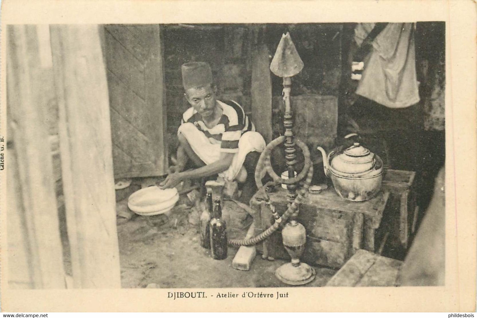 DJIBOUTI  Atelier D'orfevre Juif ( Judaica) - Djibouti