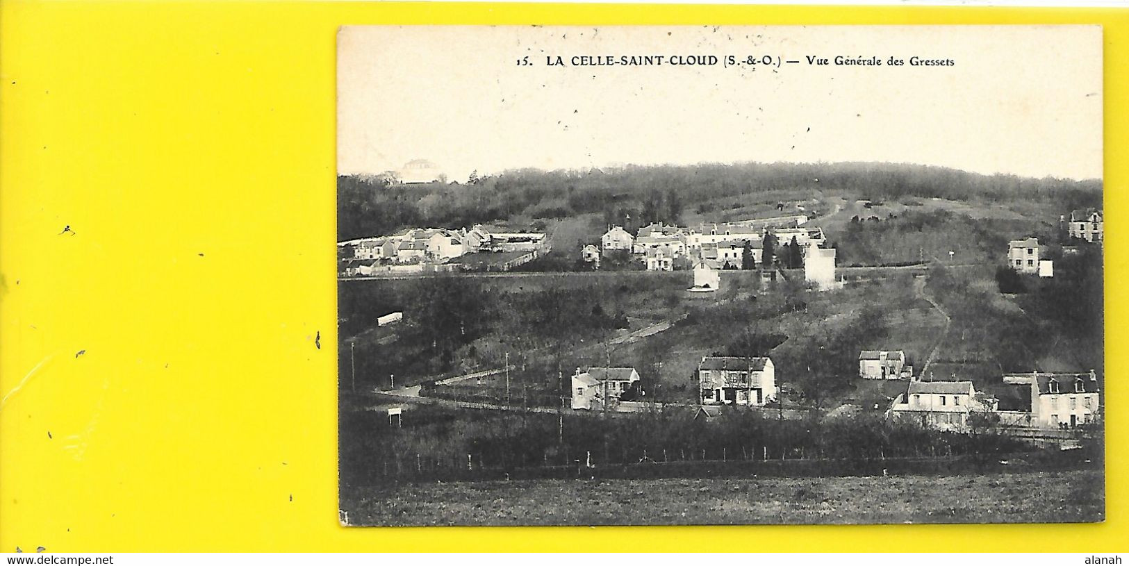LA CELLE SAINT CLOUD Vue Générale Des Gressets () Yvelines (78) - La Celle Saint Cloud