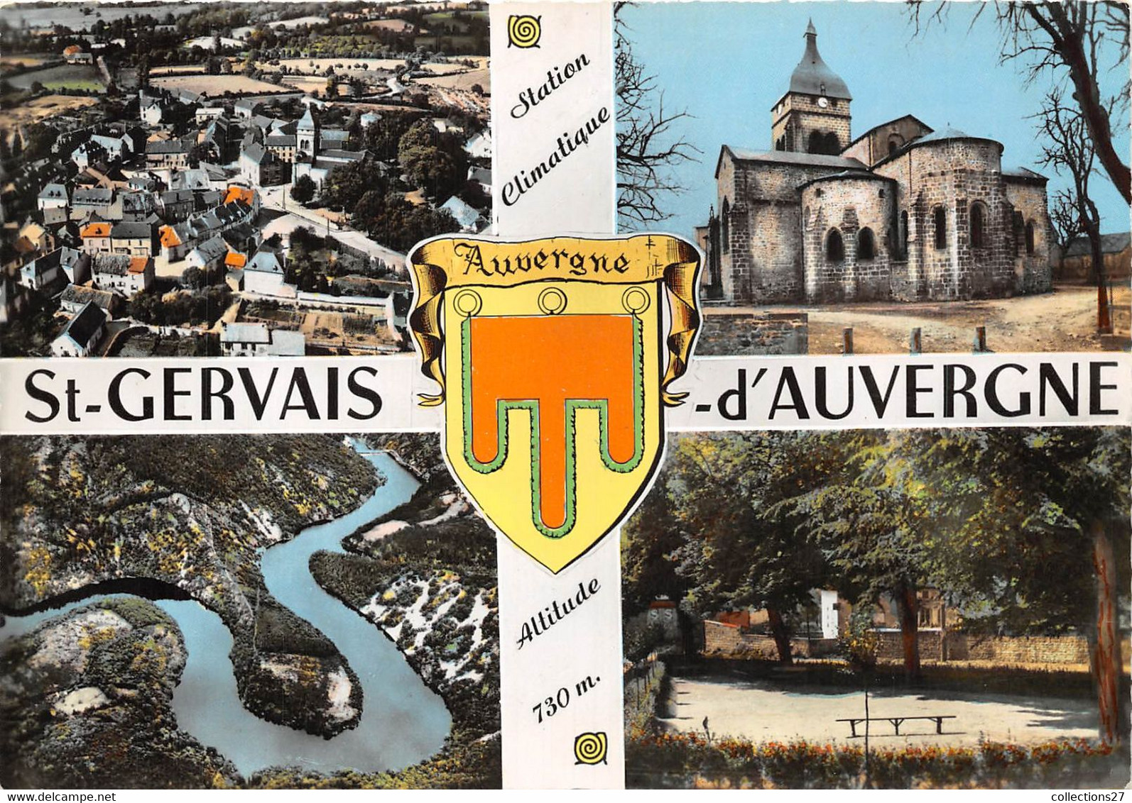 63-SAINT-GERVAIS-D'AUVERGNE - MULTIVUES - Saint Gervais D'Auvergne