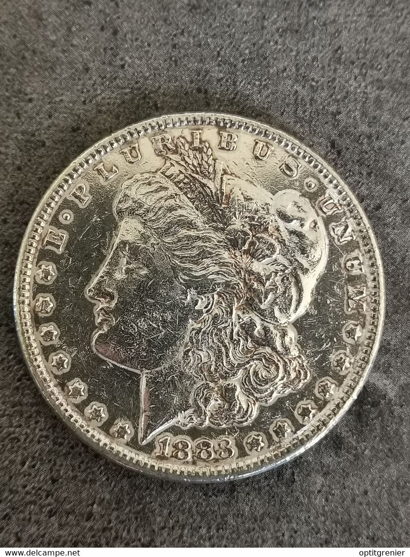 1 MORGAN DOLLAR 1883 P ARGENT USA / ETATS-UNIS AMERIQUE UNITED STATES OF AMERICA / SILVER - 1878-1921: Morgan