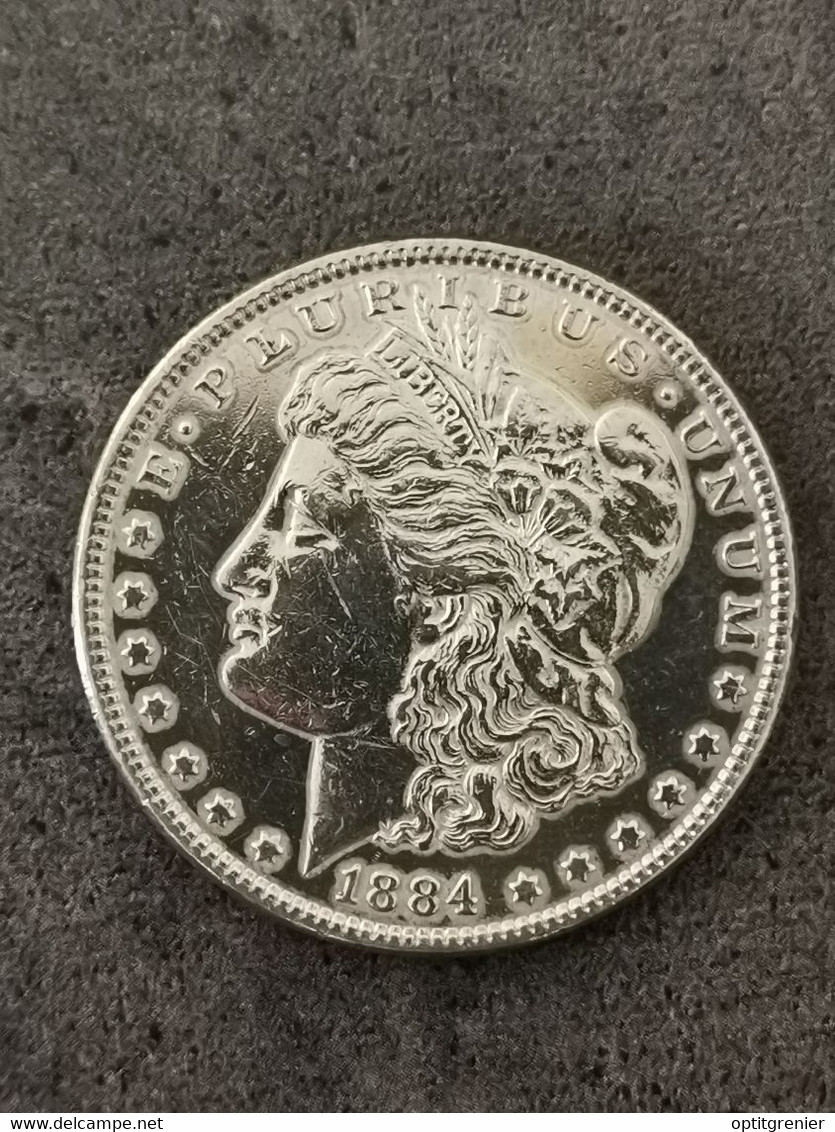 1 MORGAN DOLLAR 1884 P ARGENT USA / ETATS-UNIS AMERIQUE UNITED STATES OF AMERICA / SILVER - 1878-1921: Morgan