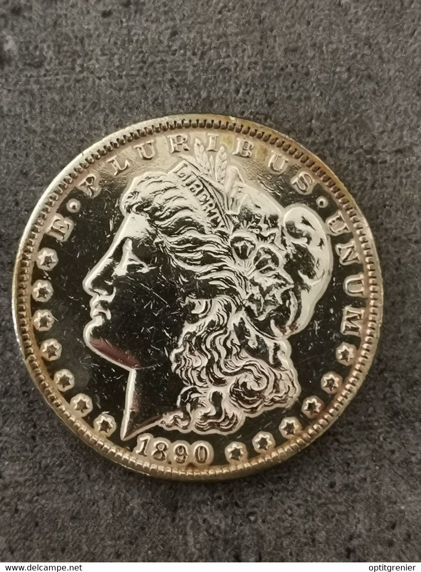 1 MORGAN DOLLAR 1890 P ARGENT USA / ETATS-UNIS AMERIQUE UNITED STATES OF AMERICA / SILVER - 1878-1921: Morgan