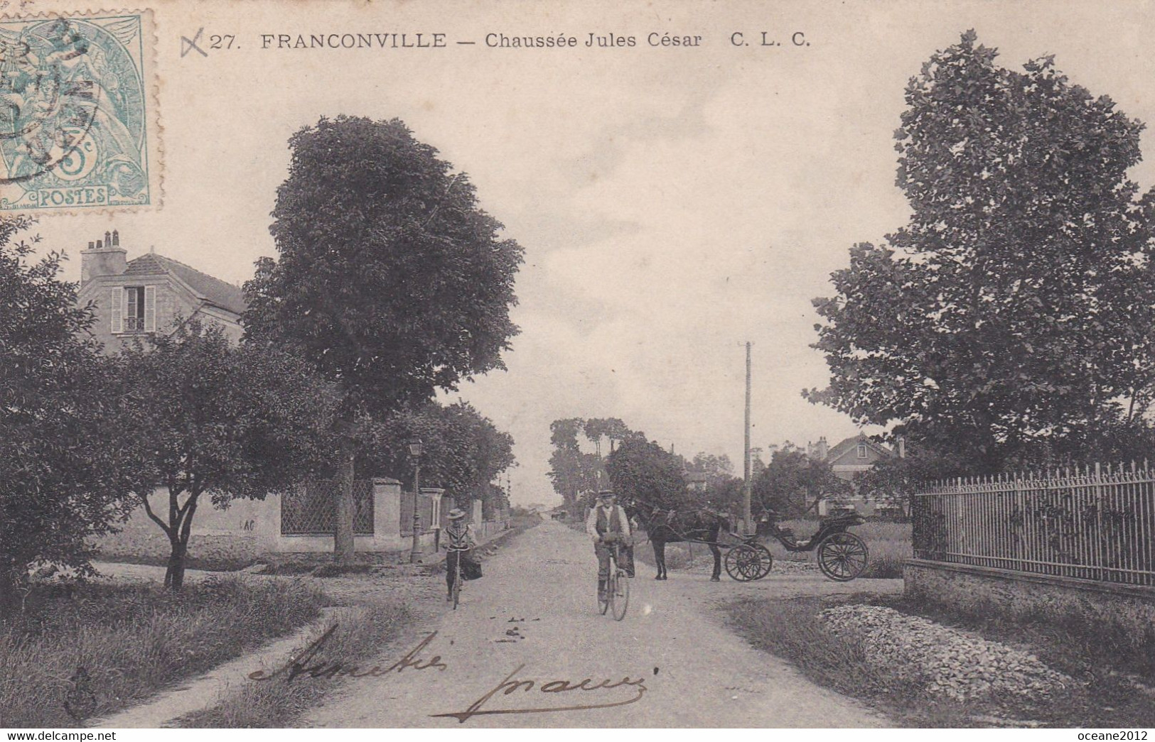 95 Franconville. Chaussée Jules Cesar - Franconville