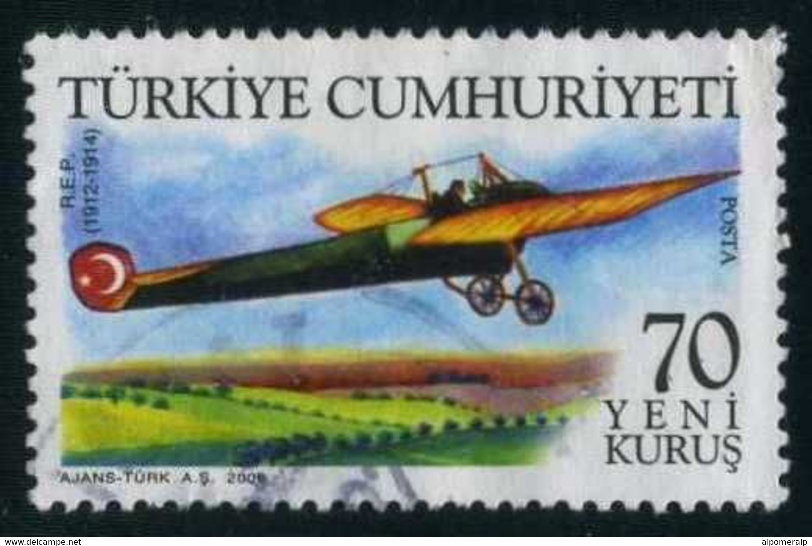 Türkiye 2006 Mi 3528 Airplanes | R.e.p. (1912-1914) | Air Forces, Aircraft, Aviation - Usati