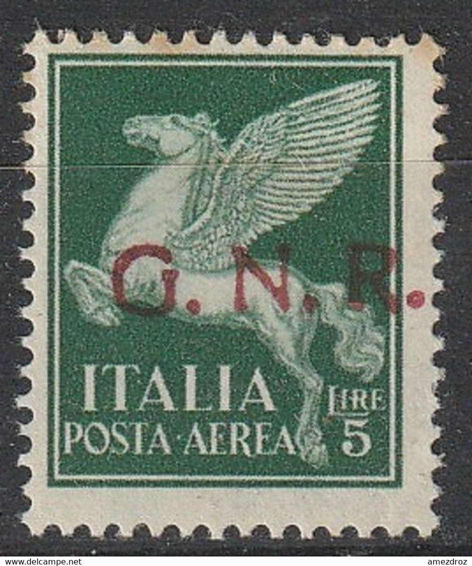 Italie République Sociale GNR PA N° 7 Légères Traces De Rousseur (H15) - Correo Aéreo