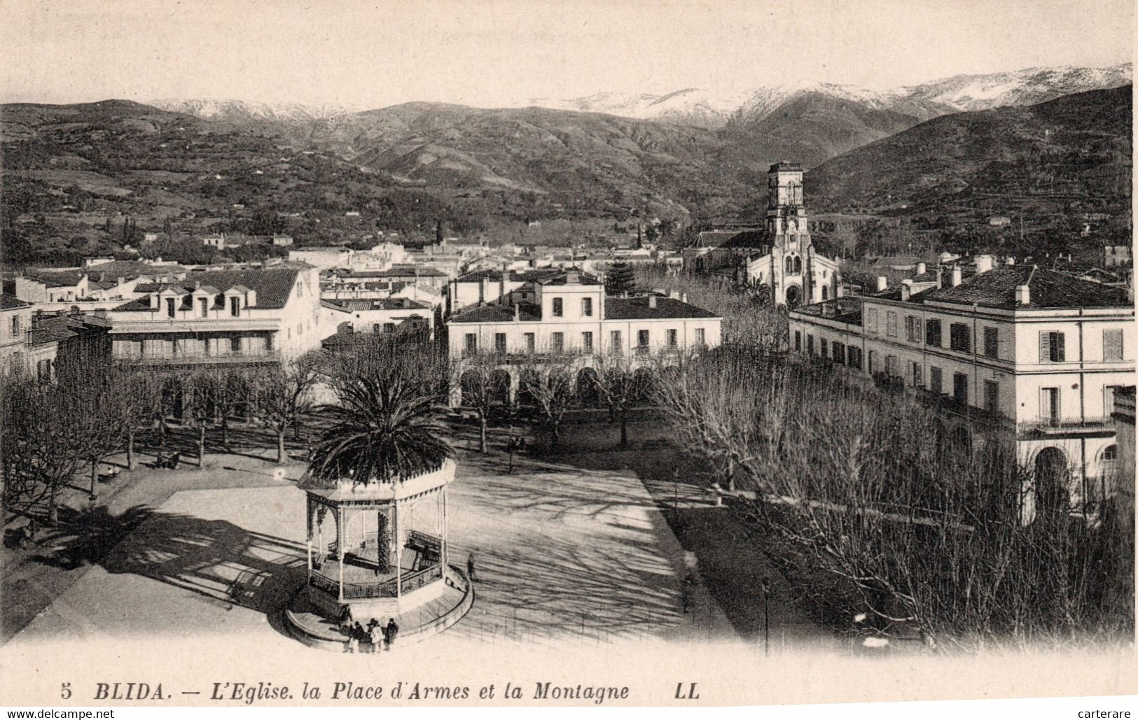 AFRIQUE DU NORD,africa,ALGERIE,BLIDA ,la Ville Des Roses,EGLISE,1900 - Blida
