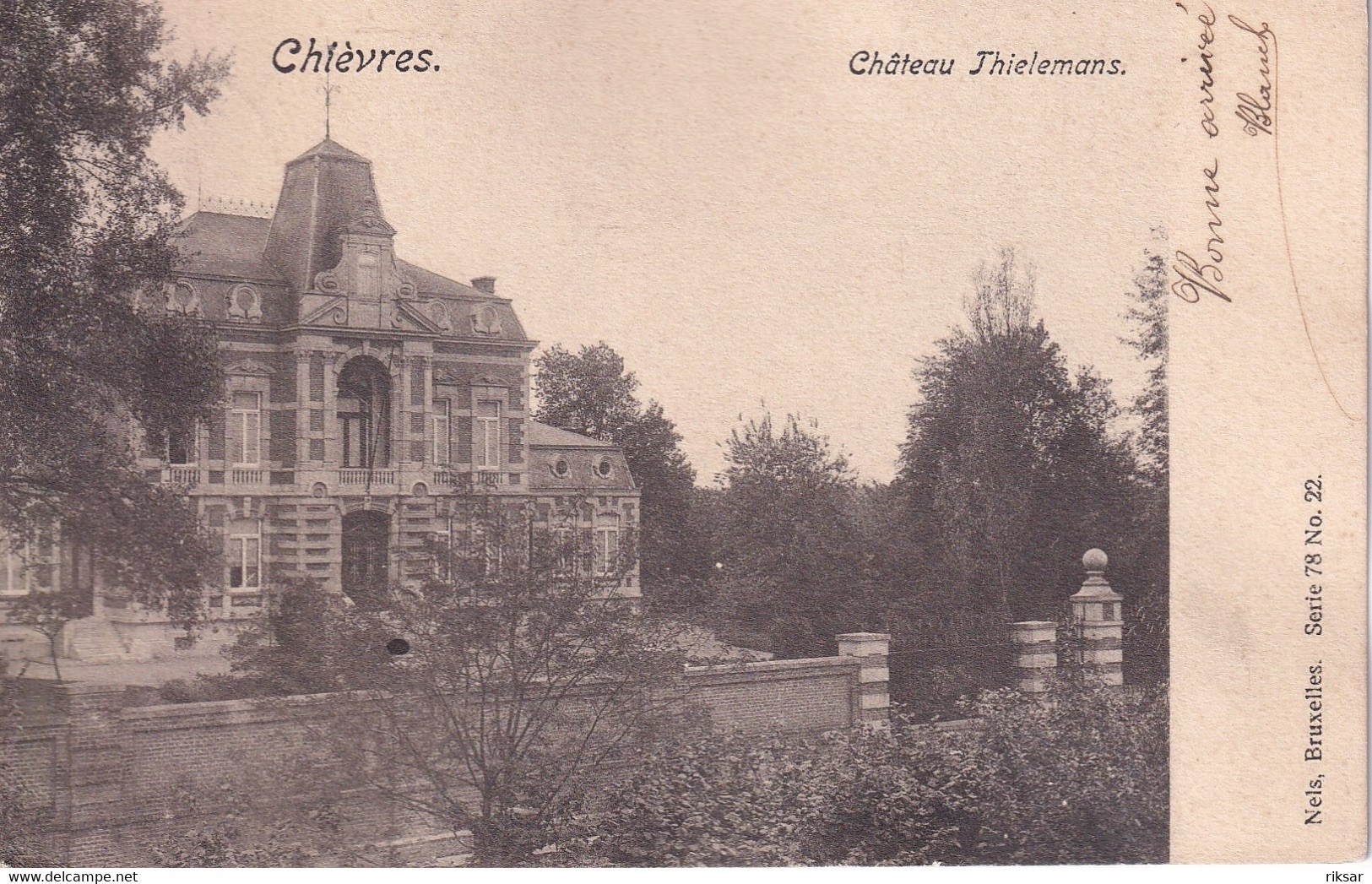 BELGIQUE(CHIEVRES) - Chièvres