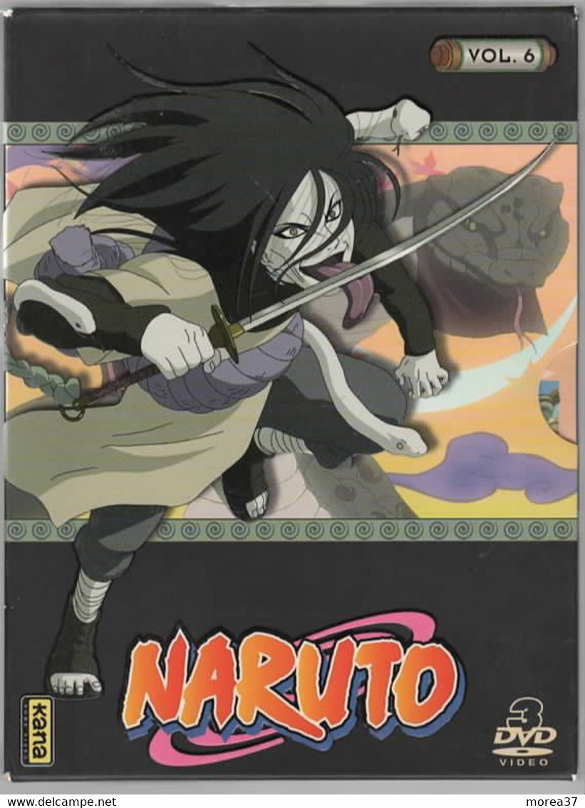 NARUTO   Volume 6    ( 3 DVDs)   C15 - Mangas & Anime