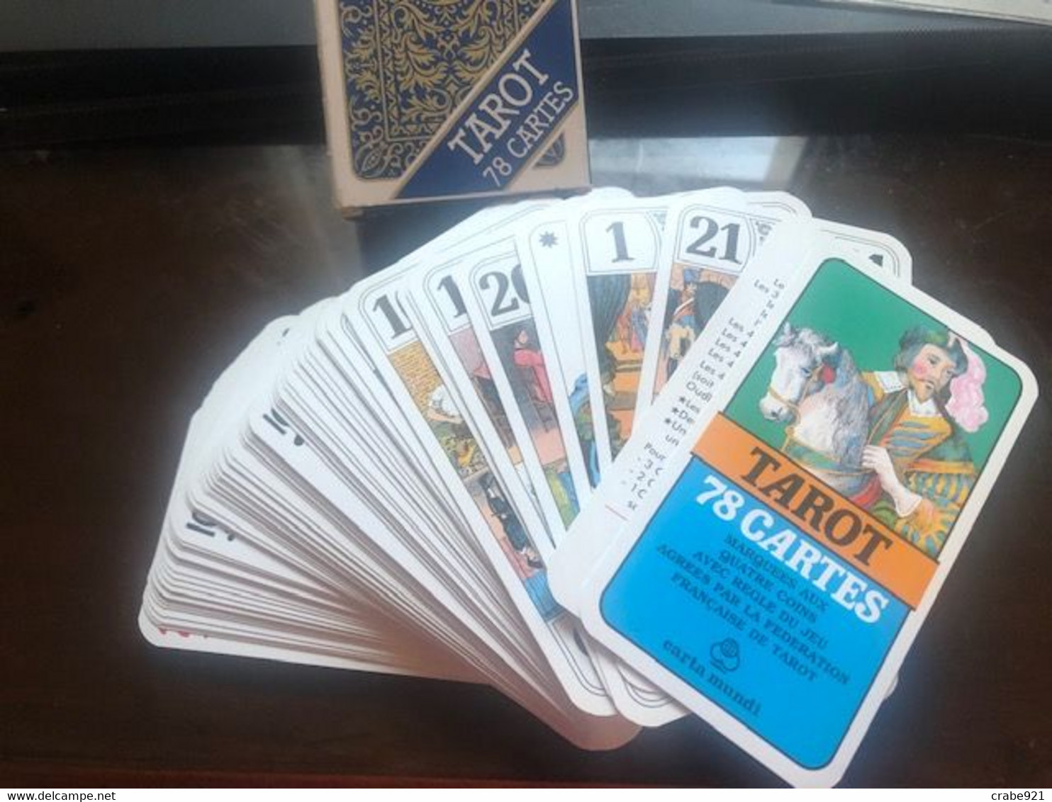 Jeu De Tarot Neuf 78 Cartes Plastifiées Avec Notice Régle De Jeu - Tarot