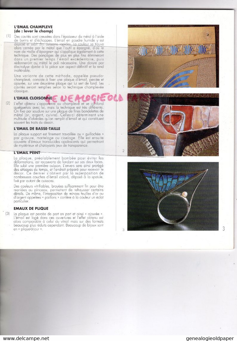 87- LIMOGES- L' EMAIL ET LIMOGES- BIENNALE 1991- LEONARD LIMOSIN- LEON JOUHAUD-ROGER DUBAN-AZAR LAGUIONIE-PECAUD - Limousin