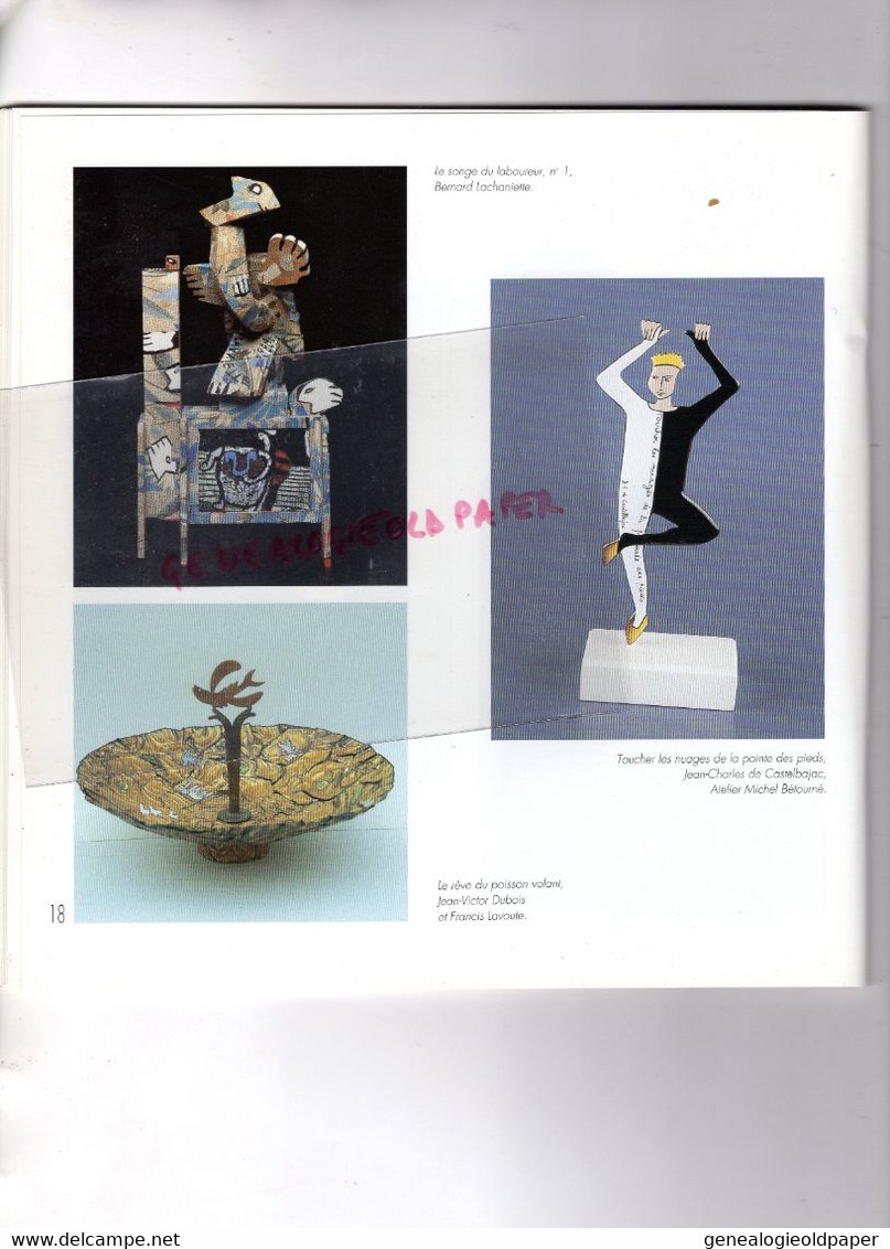 87- LIMOGES- L' EMAIL ET LIMOGES- BIENNALE 1991- LEONARD LIMOSIN- LEON JOUHAUD-ROGER DUBAN-AZAR LAGUIONIE-PECAUD