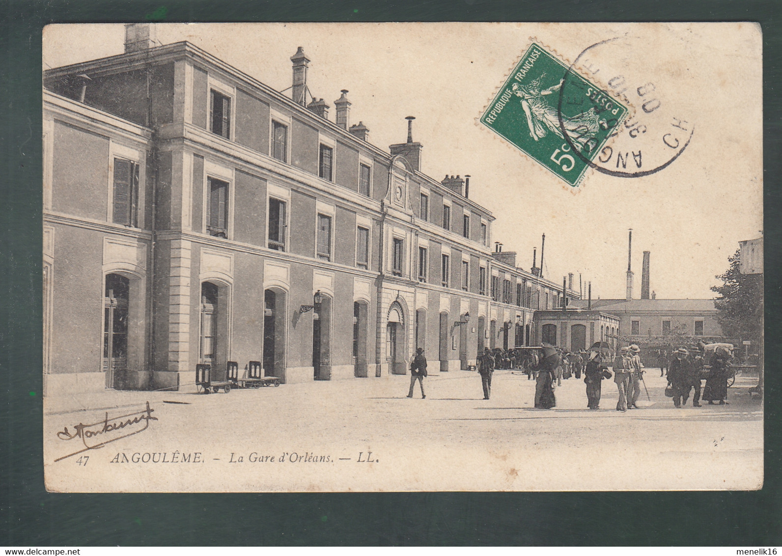 CP - 16 - Angoulême - Gare D'Orléans - Angouleme