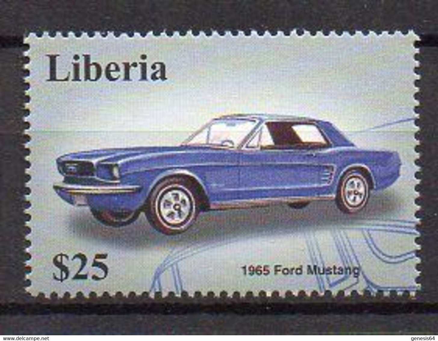 Cars - (Liberia) MNH (2W3294) - Cars