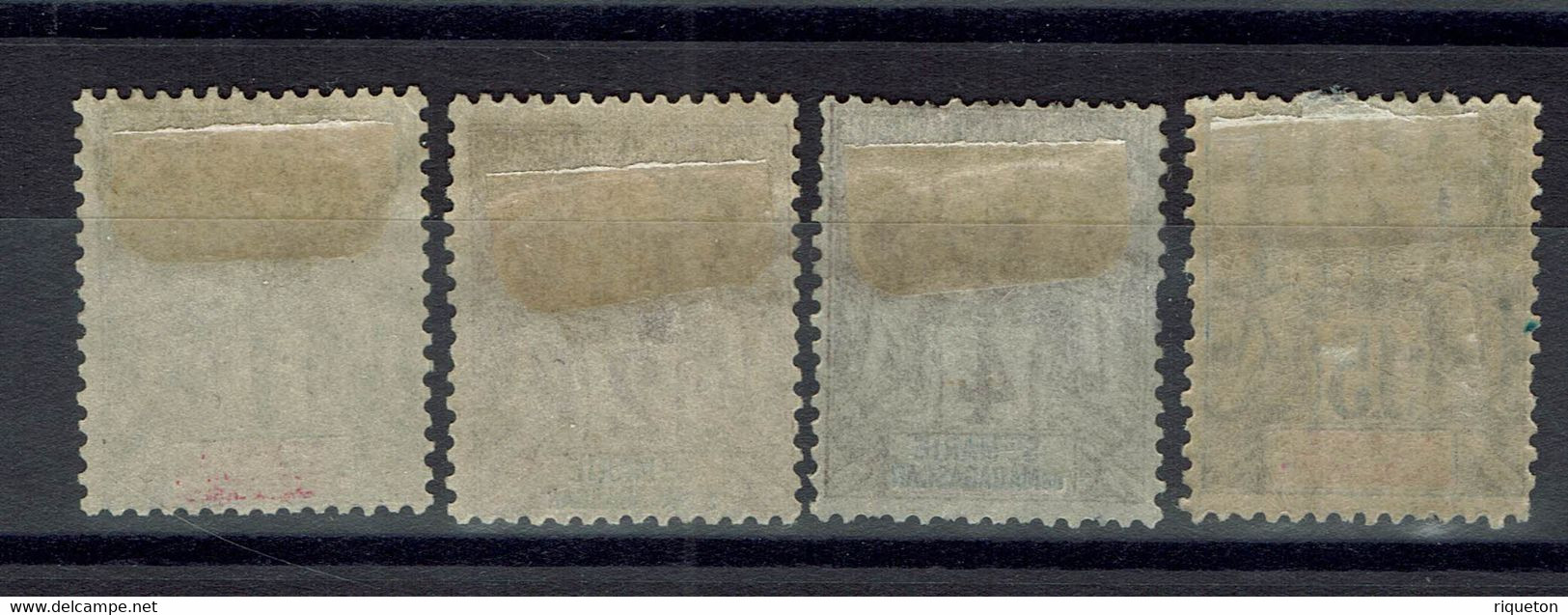 Ste-Marie De Madagascar - 1894 - N° 1 (X) N° 2 (X) N° 3 Oblitéré N° 6 X Gomme. - Unused Stamps