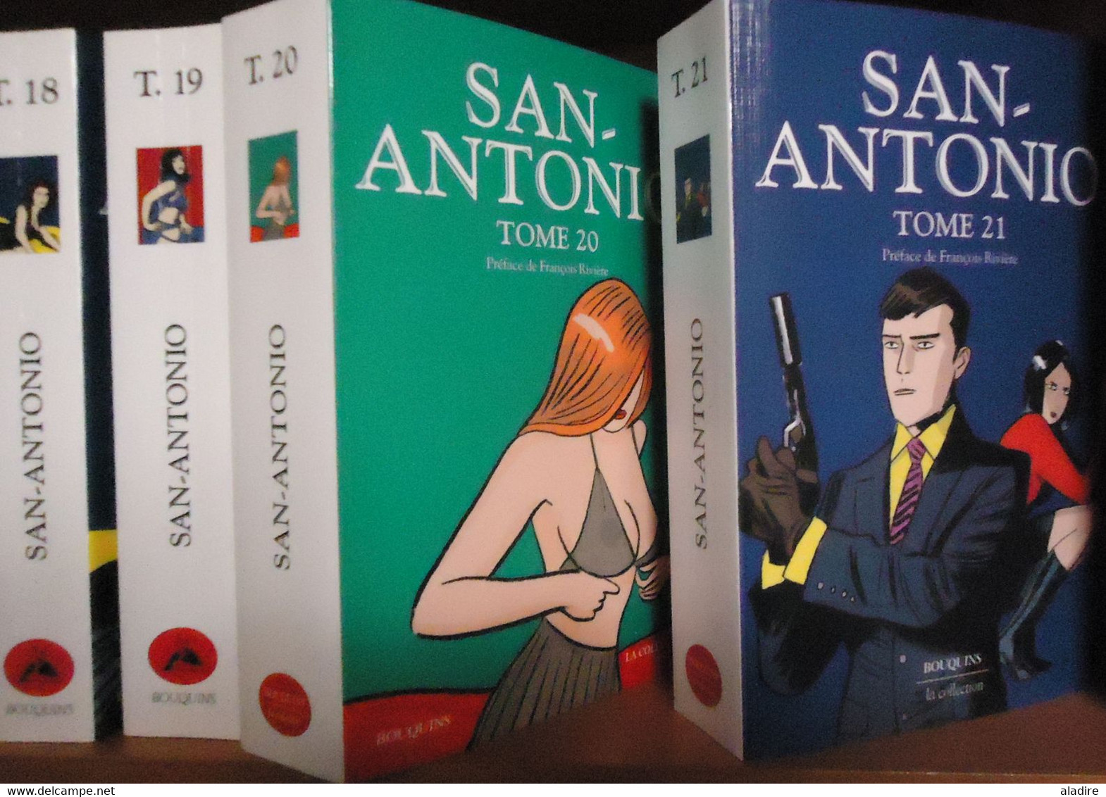 BOUQUINS - SAN ANTONIO - 21 Tomes Dont Le Dernier Paru En 2021 - 175 Romans - + De 20 000 Pages - San Antonio