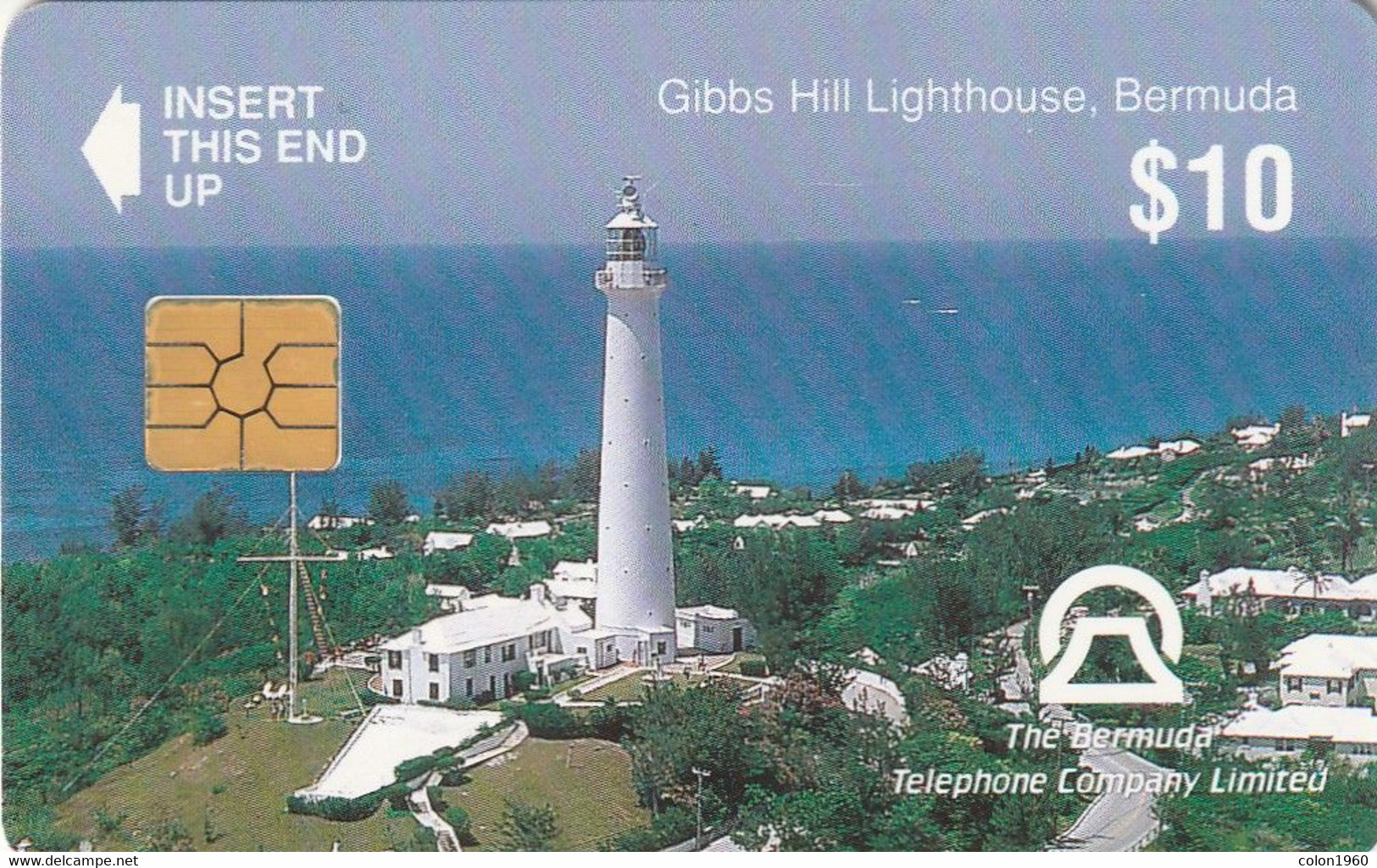 BERMUDA. BM-BTC-0028B. FARO - Gibbs Hill Lighthouse. 1993-12. 7000 Ex. (001) - Bermudas