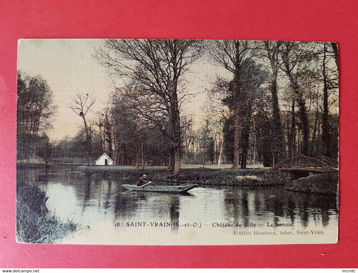 CPA - Saint Vrain   -(S.-et-O.) - Château De Billy - Le Lavoir - Saint Vrain