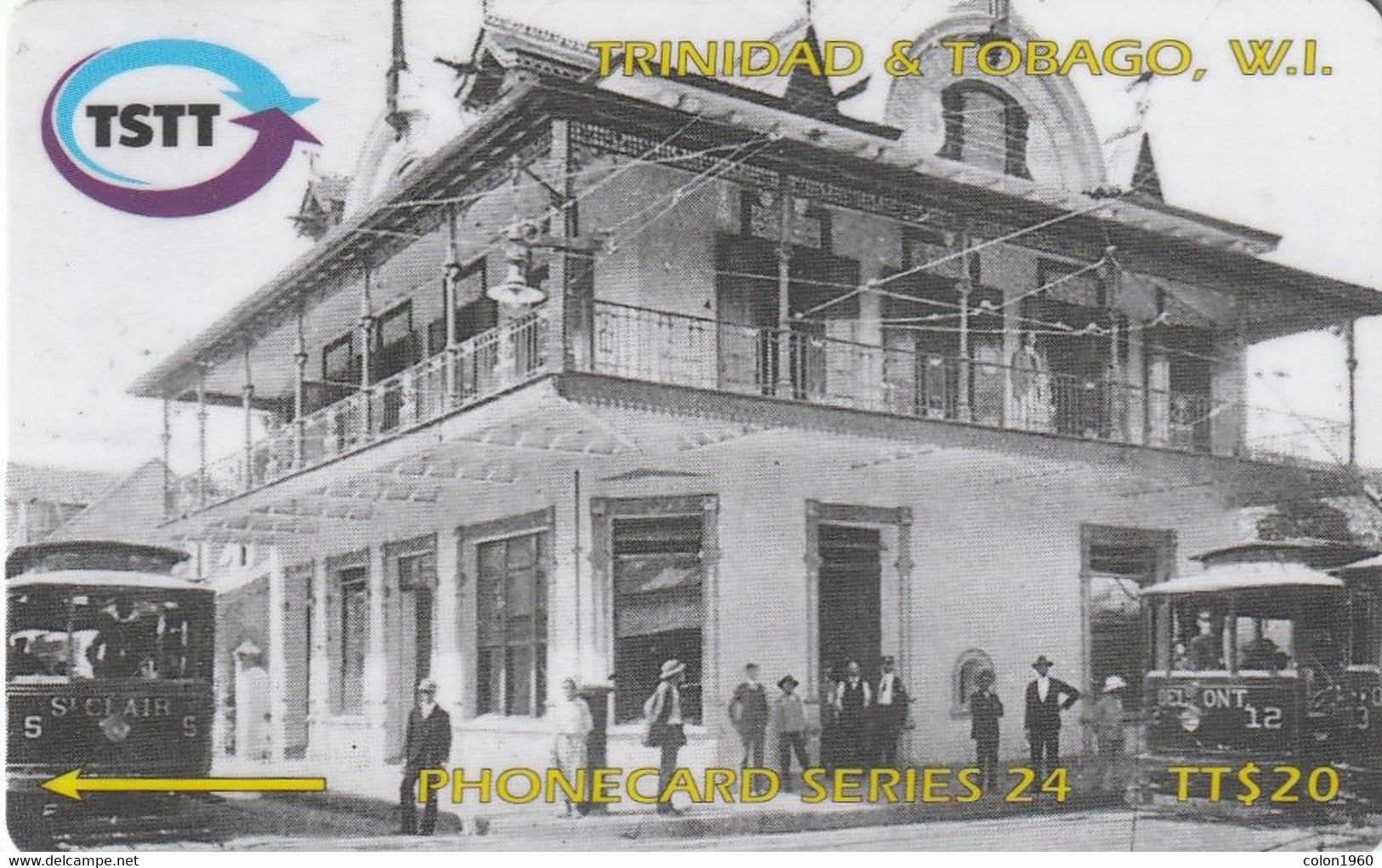 TRINIDAD Y TOBAGO. The Transfer Station In 1905. 1998. T&T-273B (0)b. 273CTTB (0)b. (002) - Trinité & Tobago