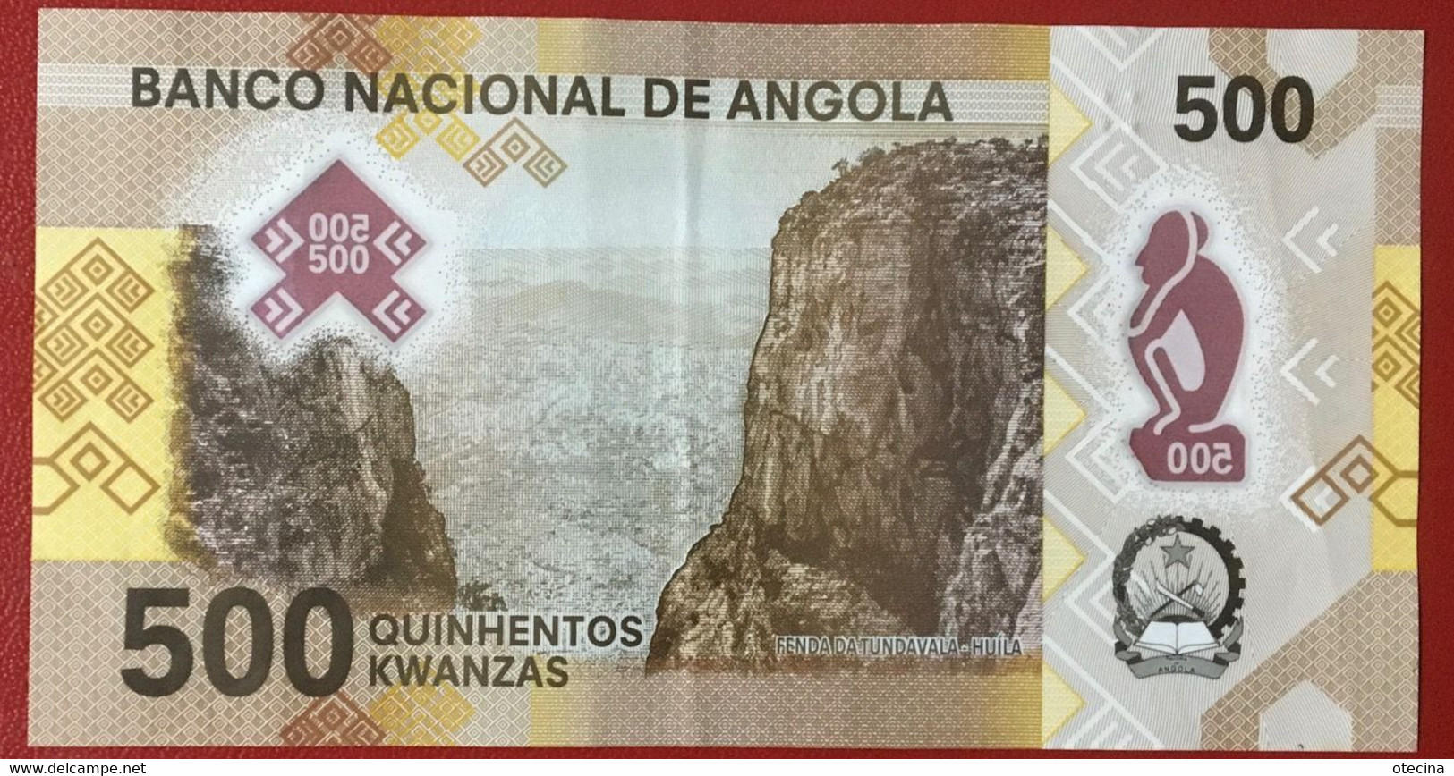 ANGOLA 500kwz XF Avril 2020 P#160a - Angola
