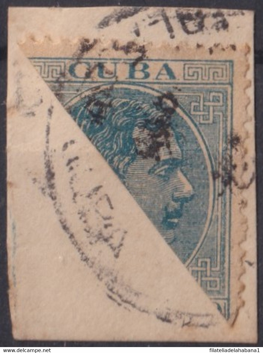 1884-314 CUBA SPAIN ESPAÑA 1884 10c BICEPTO. - Prefilatelia