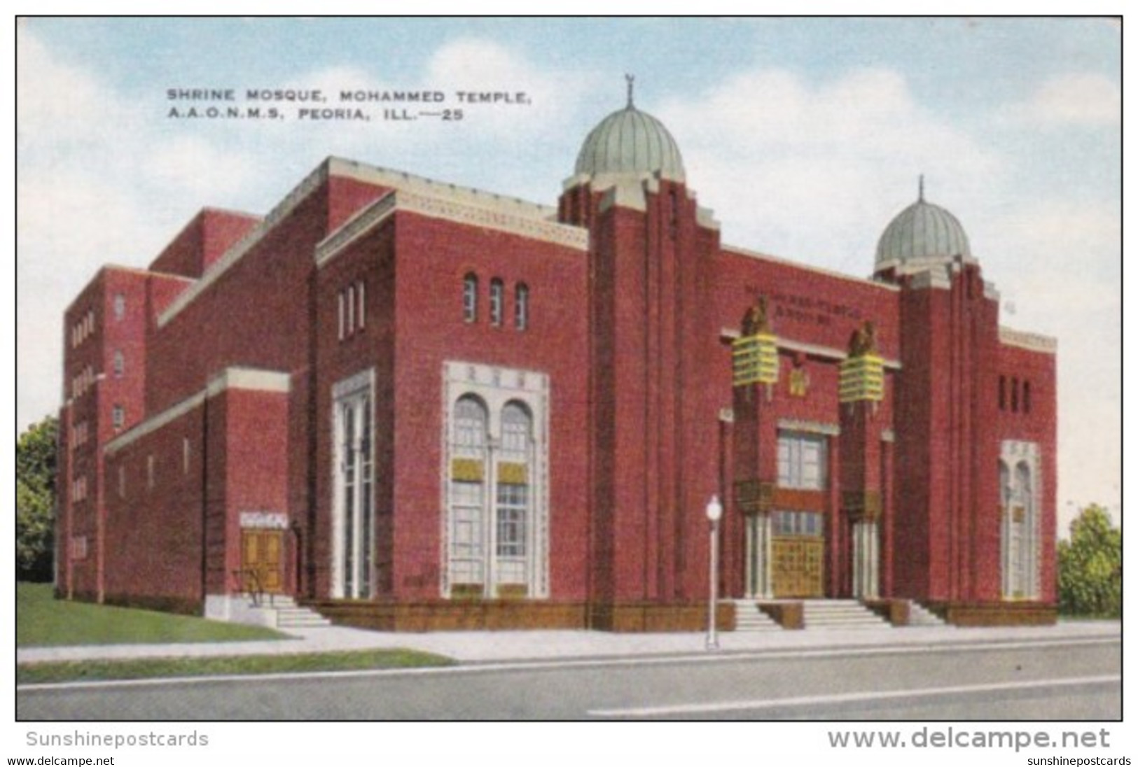 Illinois Peoria Shrine Mosque Mohammed Temple - Peoria