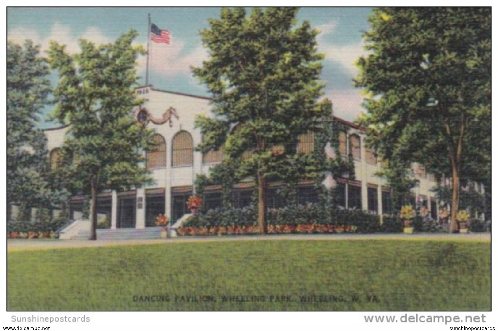 West Virginia Dancing Pavilion At Wheeling Park - Wheeling