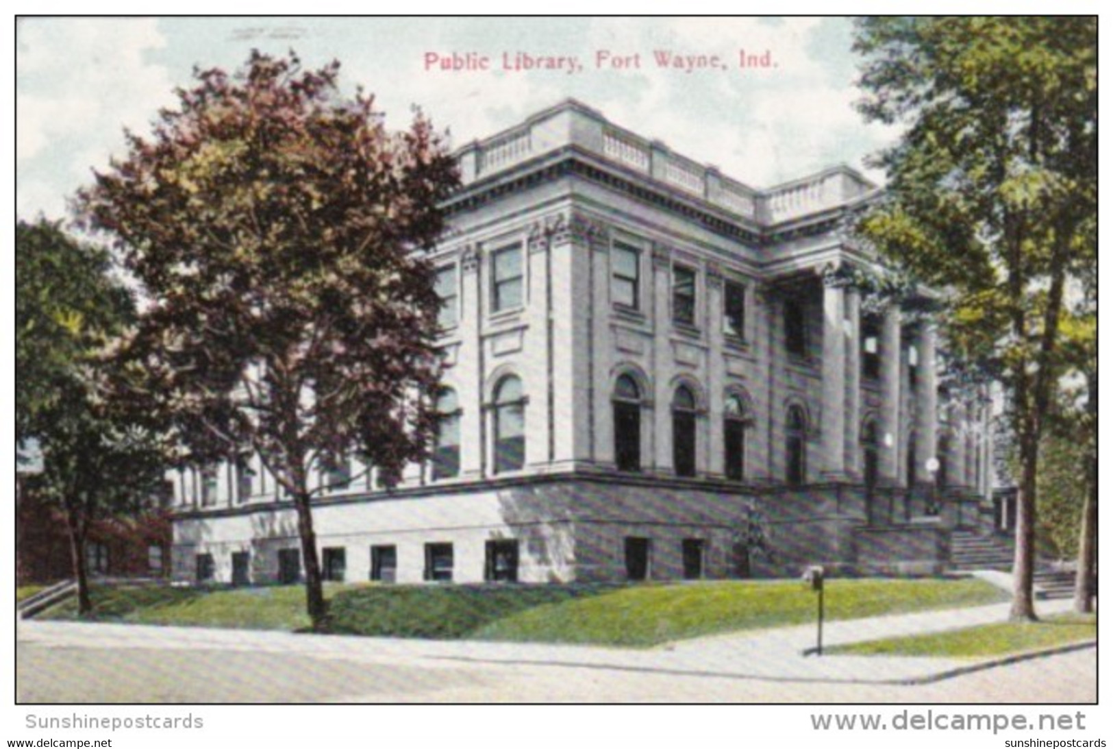 Indiana Fort Wayne Public Library 1909 - Fort Wayne