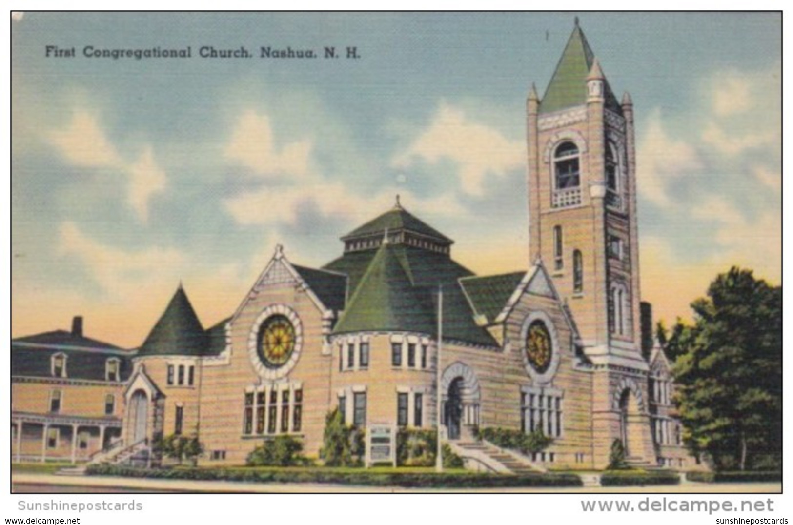 New Hampshire Nashua First Congregational Church - Nashua