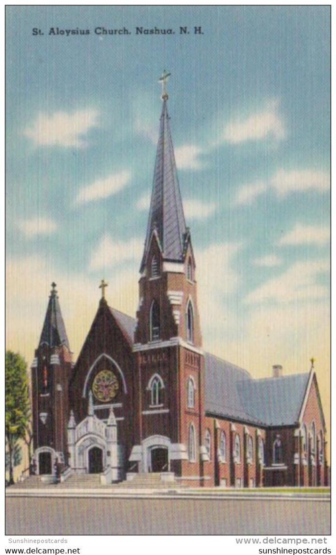 New Hampshire Nashua St Aloysius Church - Nashua