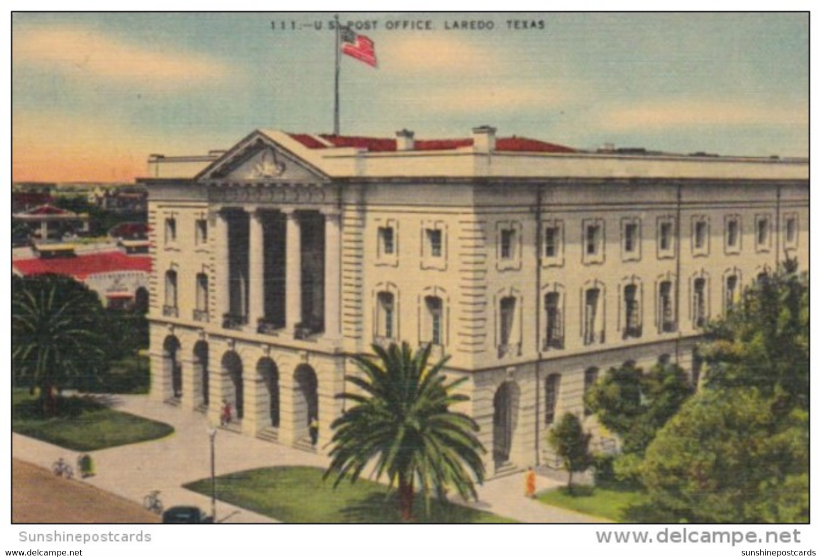 Texas Laredo Post Office 1946 - Laredo
