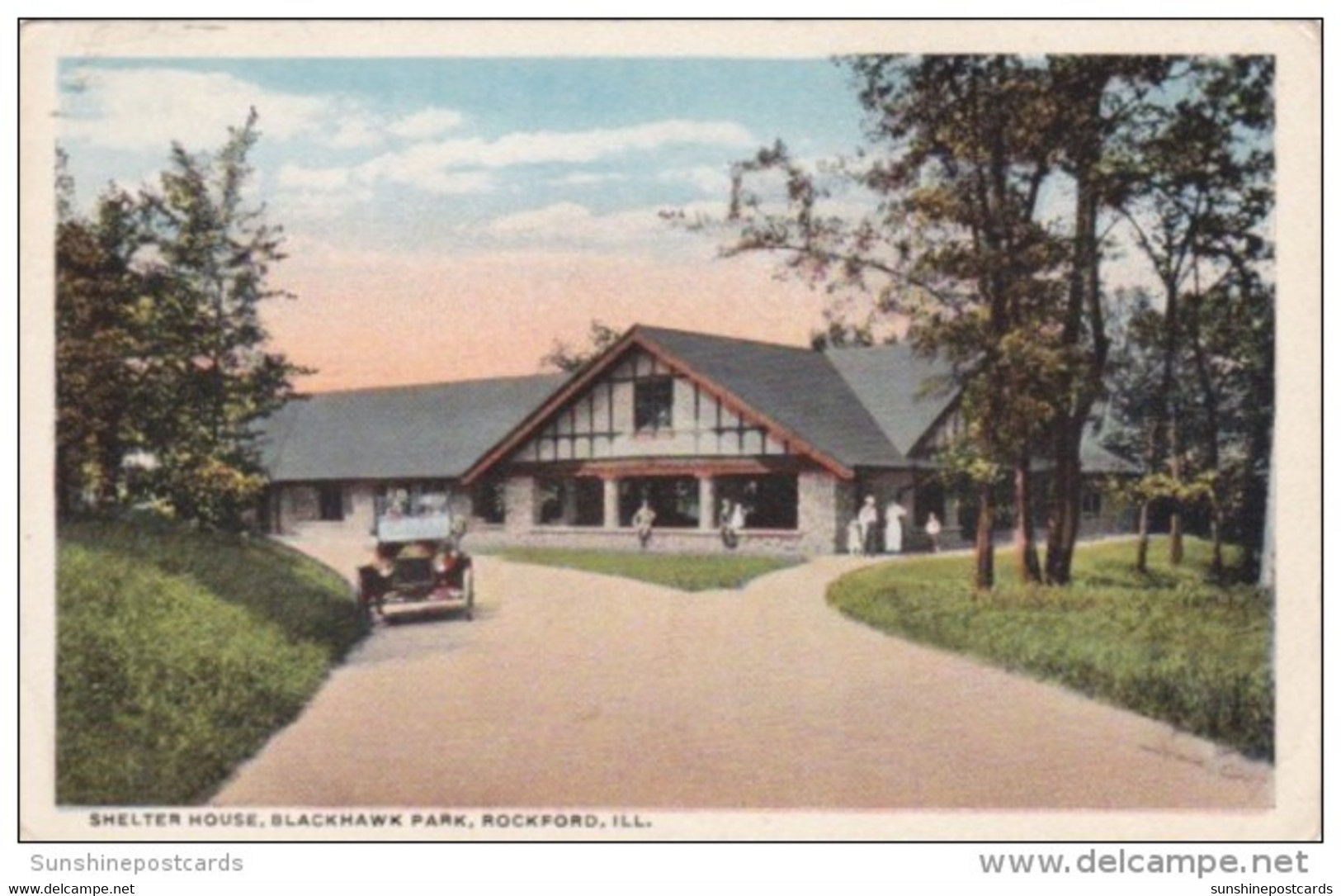 Illinois Rockford Shelter House Blackhawk Park - Rockford