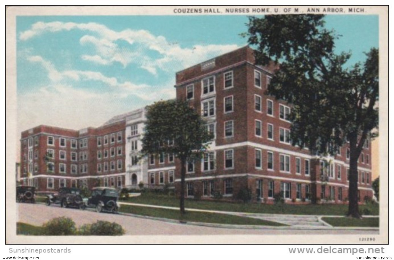 Michigan Ann Arbor Couzens Hall Nurses Home University Of Michigan 1934 - Ann Arbor