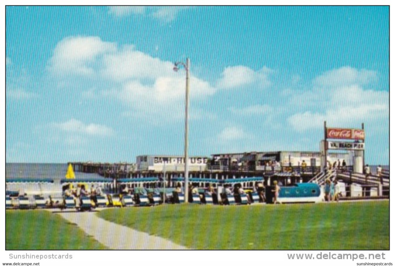 Virginia Virginia Beach The Fishing Pier Coca Cola Sign - Virginia Beach