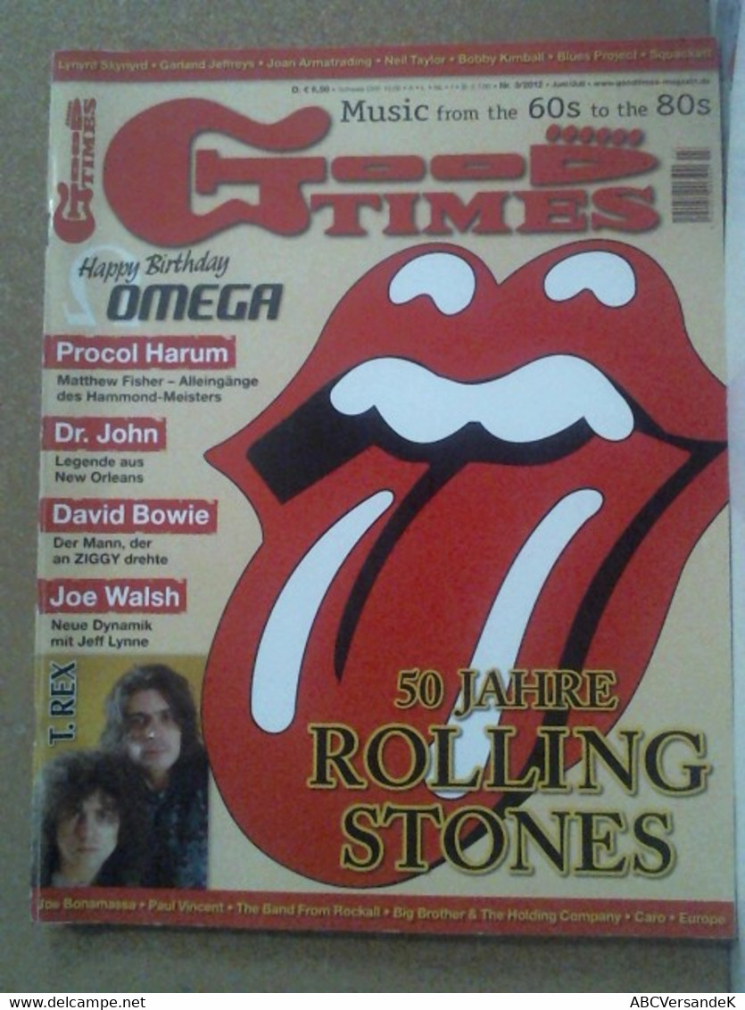 GOOD TIMES Music From The 60s To The 80s Nr.3/2012 - 50 Jahre Rollings Stones U.a. - Musique