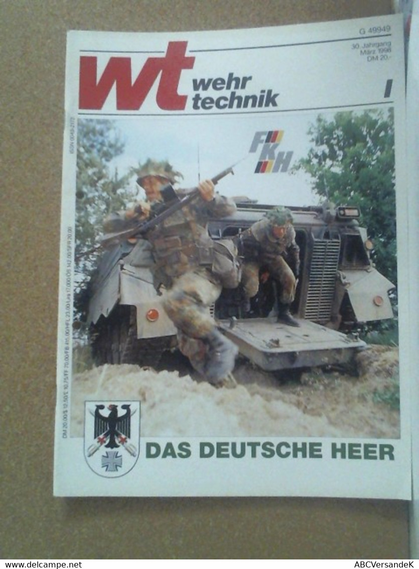 WT Wehrtechnik März 1998 - Das Deutsche Heer - Police & Militaire