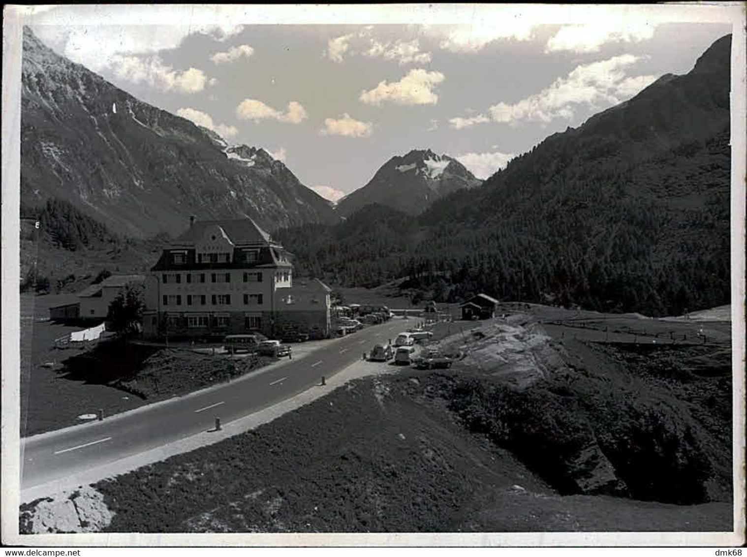 SWITZERLAND - MALOYA / BREGAGLIA - HOTEL MALOYA KULM - PROTOTYPE POSTCARD - 1950s - RARE  (12799) - Bregaglia