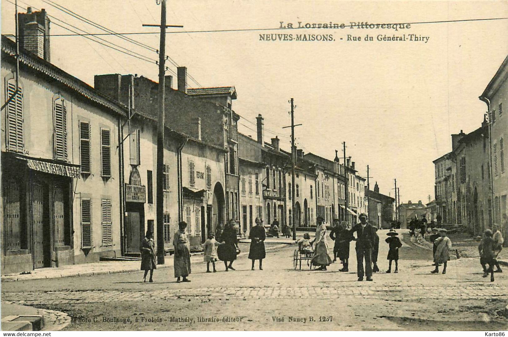 Neuves Maisons * Rue Du Général Thiry * épicerie * Villageois - Neuves Maisons