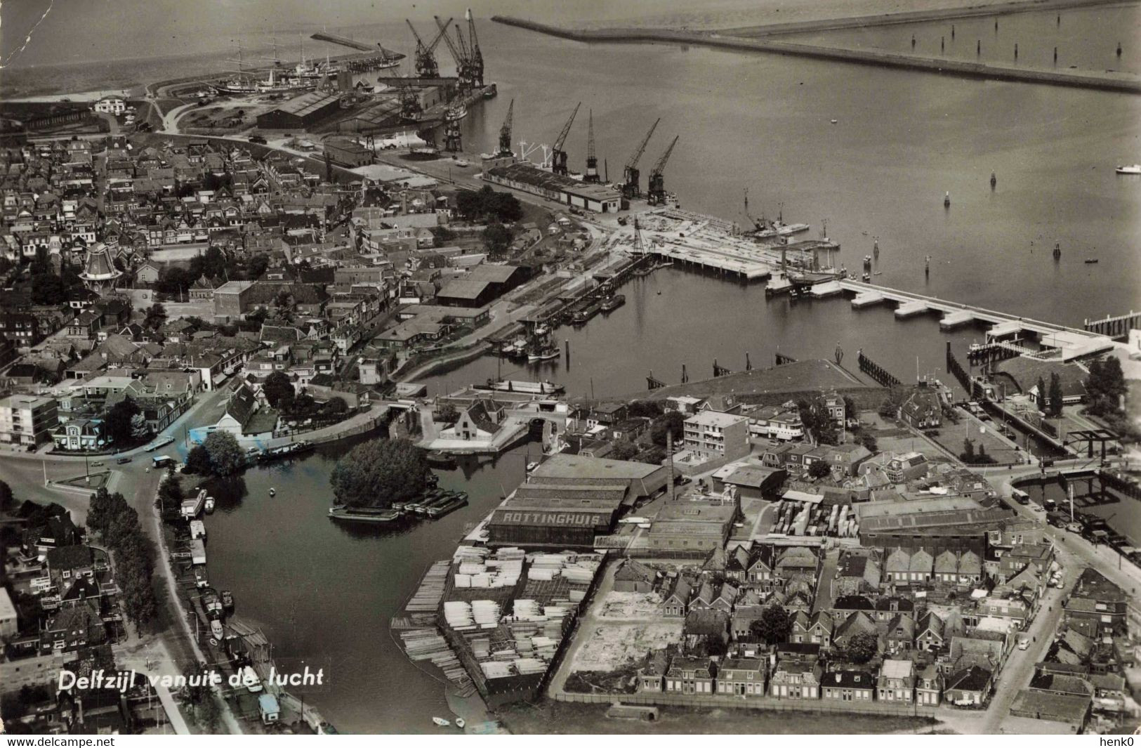 Delfzijl Vanuit De Lucht Haven M5730 - Delfzijl