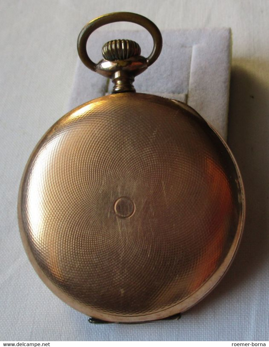 Elegante Savonette Taschenuhr Geneva Watch Case Co. Mit Etui Um 1910 (129464) - Montres Gousset