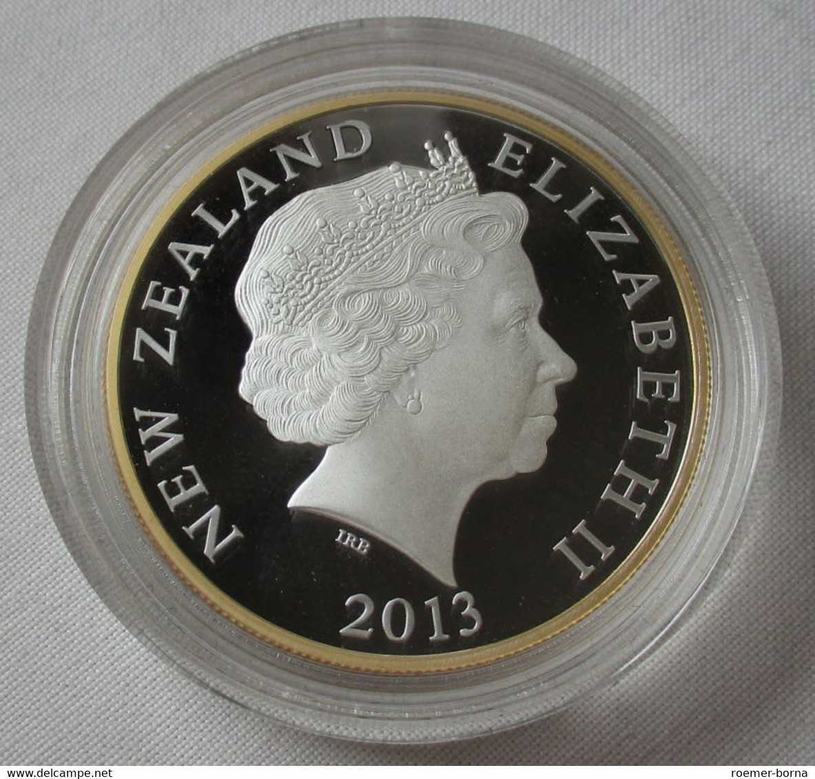 1 Dollar Silber Münze Neuseeland 2013 Der Hobbit Smaugs Einöde 1 Oz Ag (117597) - Autres & Non Classés