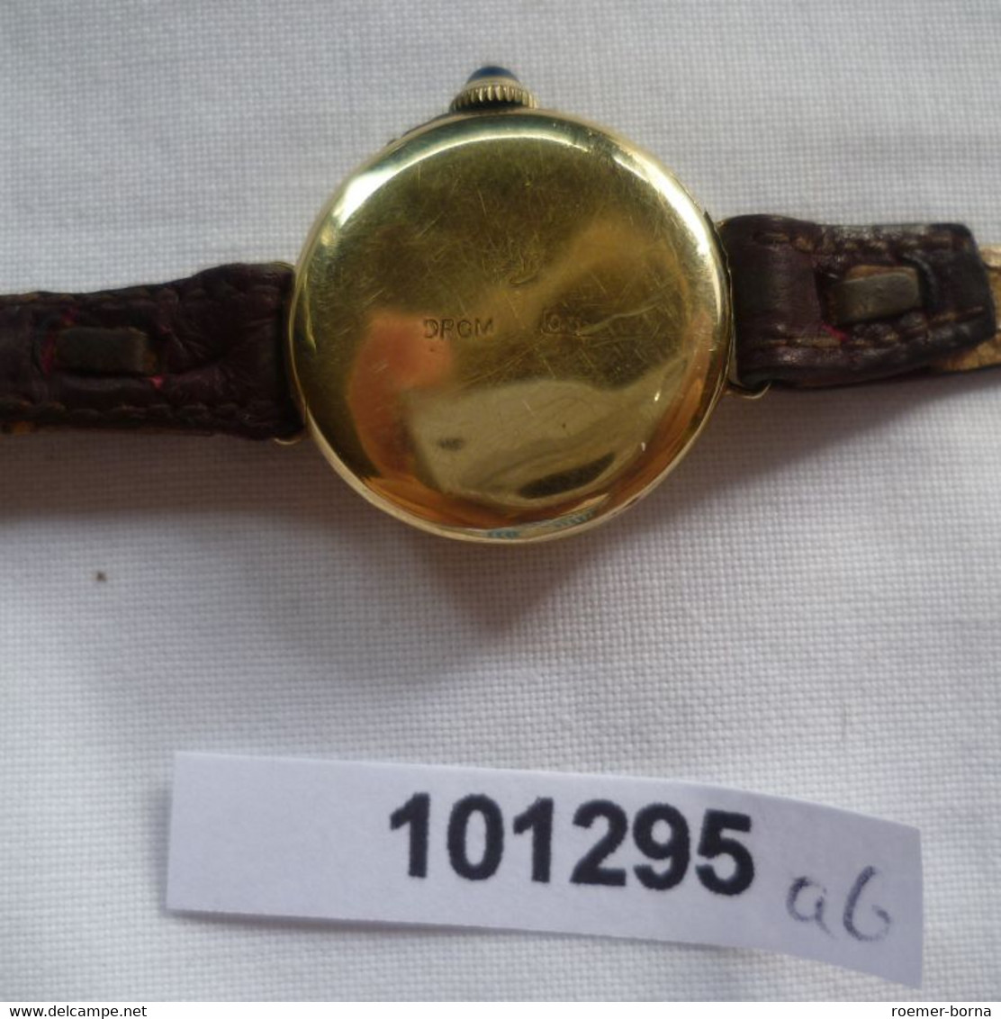 Elegante Damen Armbandbanduhr 585er Gold Um 1930 (101295) - Montres Anciennes