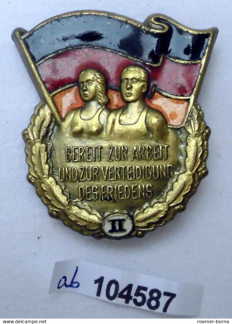 Seltenes DDR Sportleistungsabzeichen Erwachsene Stufe II - RDA
