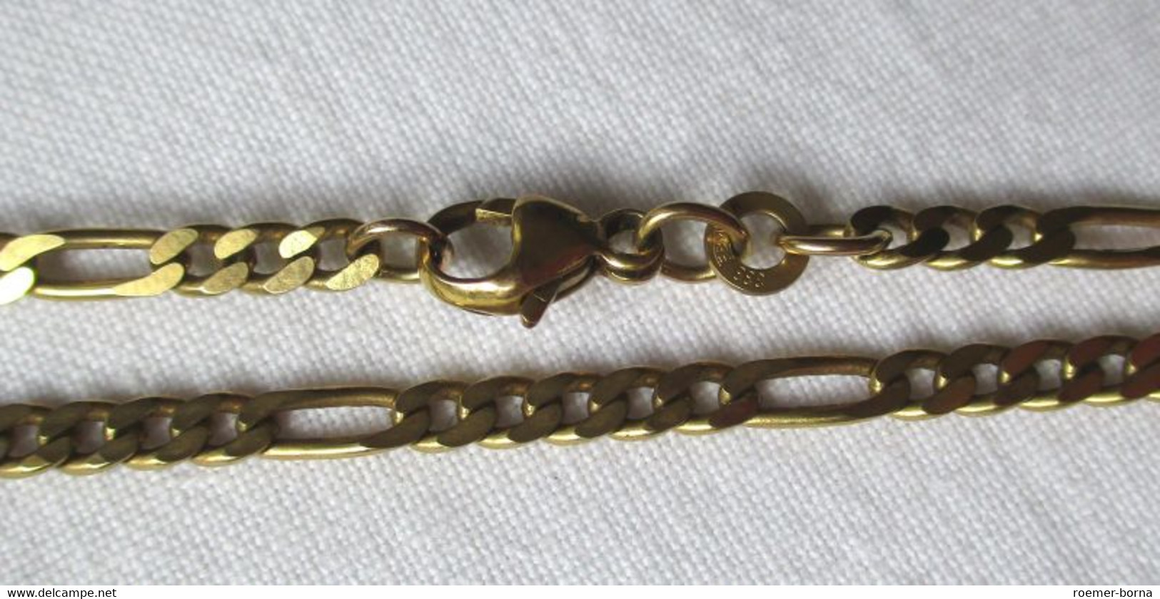 Elegant Schlichte Kette Aus 333er Gold Gliederkette (124200) - Halsketten